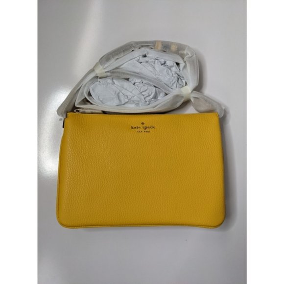 Kate Spade Sunflower Field Leila Triple Gusset Crossbody - Picture 2 of 9